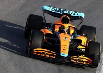Lando Norris encabezó el primer día de test