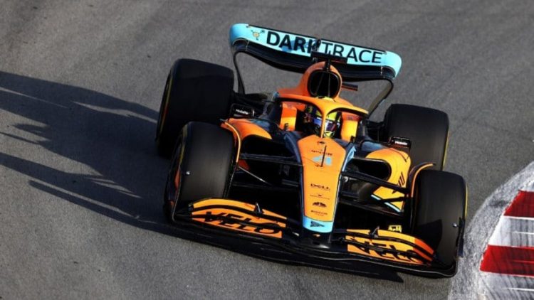 Lando Norris encabezó el primer día de test