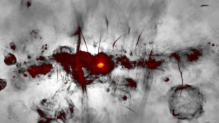 Revelan imágenes del corazón de nuestra galaxia con detalles nunca antes vistos