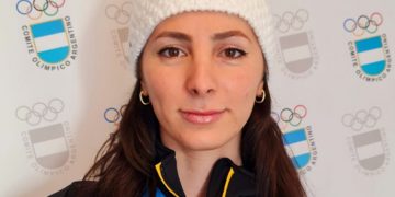 Rodríguez López compitió en patinaje de velocidad