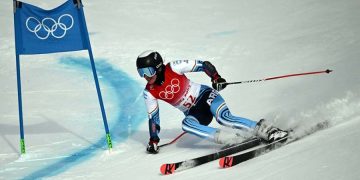 Francesca Baruzzi logró el puesto 29 en el slalom gigante