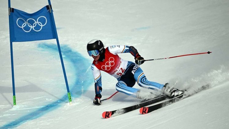Francesca Baruzzi logró el puesto 29 en el slalom gigante