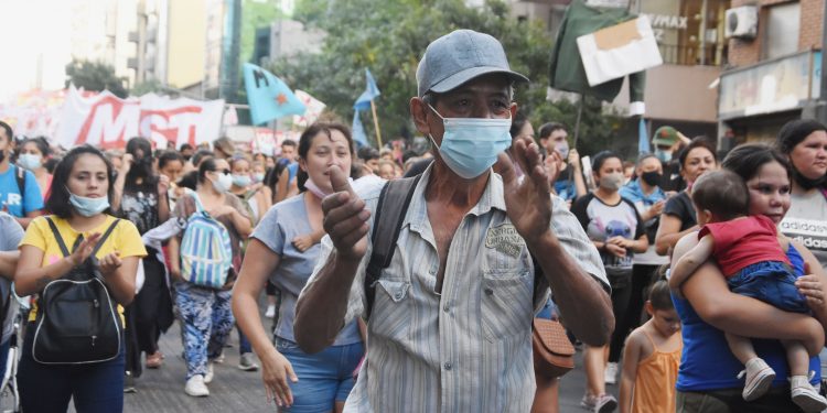 Se movilizaron contra el acuerdo con el FMI