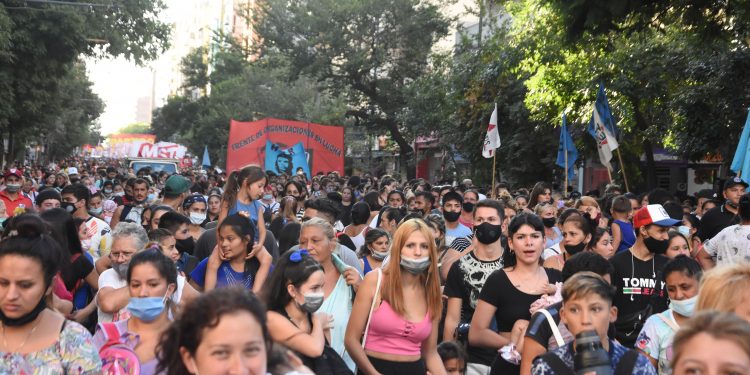 Se movilizaron contra el acuerdo con el FMI