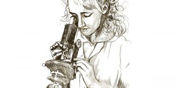 Una huella de mujer tras el calentamiento global