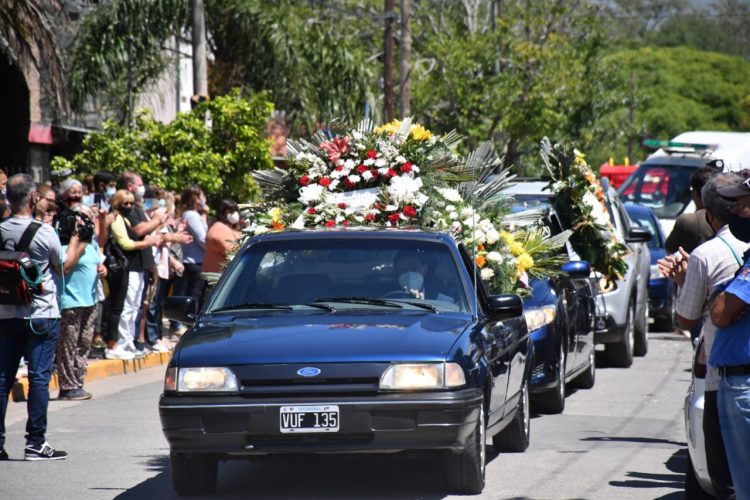 Emotiva despedida al “Gato” Romero en su ciudad