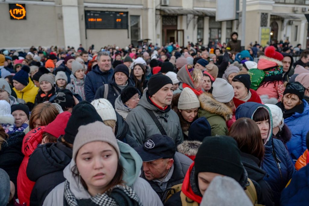 La mitad de la población de Kiev huyó desde que inició el ataque ruso, según el alcalde