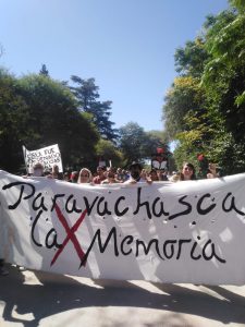 Los Aromos: marcha en repudio de los comentarios negacioncitas de la jefa comunal