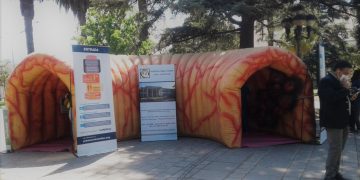 Instalarán un “colon gigante” en el Paseo del Buen Pastor