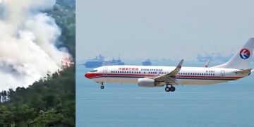 Se estrelló un avión con 132 personas a bordo en el suroeste de China