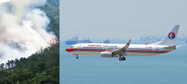 Se estrelló un avión con 132 personas a bordo en el suroeste de China