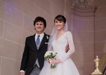 La felicidad de Ciro Martínez por el casamiento de su hija, Katja