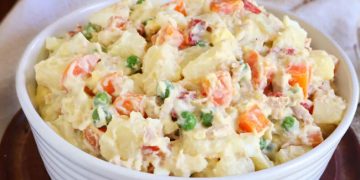 En un restaurante de Carlos Paz dejaron de vender ensalada rusa como protesta por la invasión a Ucrania