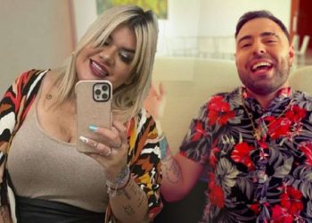 Morena Rial se tatuó el nombre de su novio cordobés