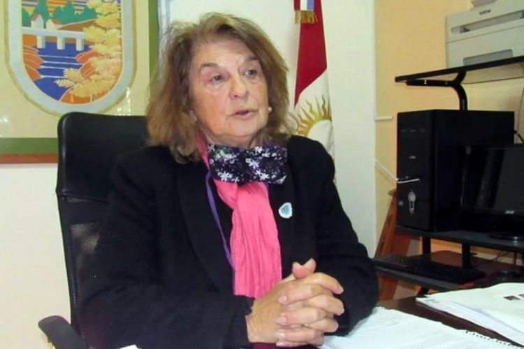 Jefa comunal de Villa Los Aromos, Nélida Morales.