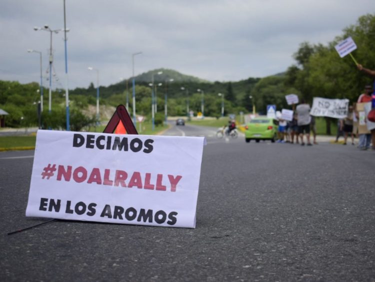Suspendieron oficialmente el rally en Los Aromos
