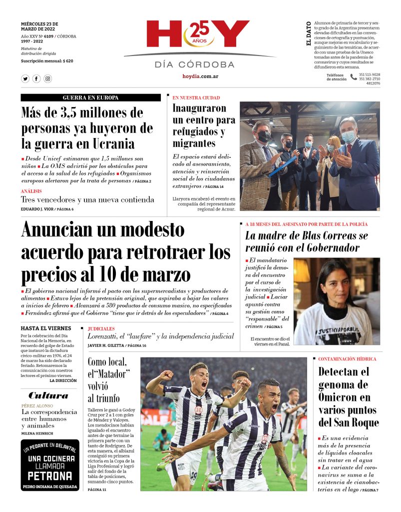 Portada 23.03.2022 Portada 23.03.2022