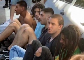 Cámaras de seguridad muestran qué hicieron los sospechosos antes de la violación en grupo