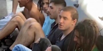 Cámaras de seguridad muestran qué hicieron los sospechosos antes de la violación en grupo