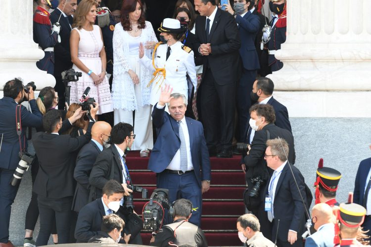 Fernández dejó abierta la agenda legislativa para 2022 del Congreso Nacional