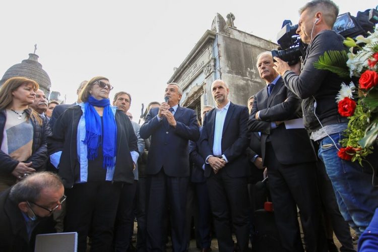 La cúpula radical recordó a Alfonsín junto a Larreta