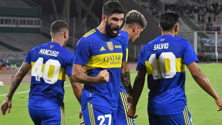 Boca goleó a Central Córdoba (R) y avanzó
