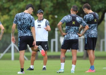 Belgrano: dos futbolistas volvieron a entrenar a la par del grupo