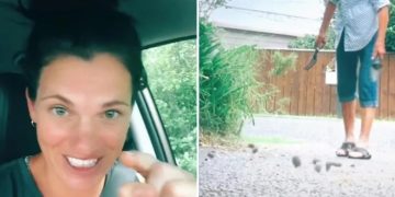 Atrapó a su vecina tirando la caca del perro en su patio y ejecutó una asquerosa venganza