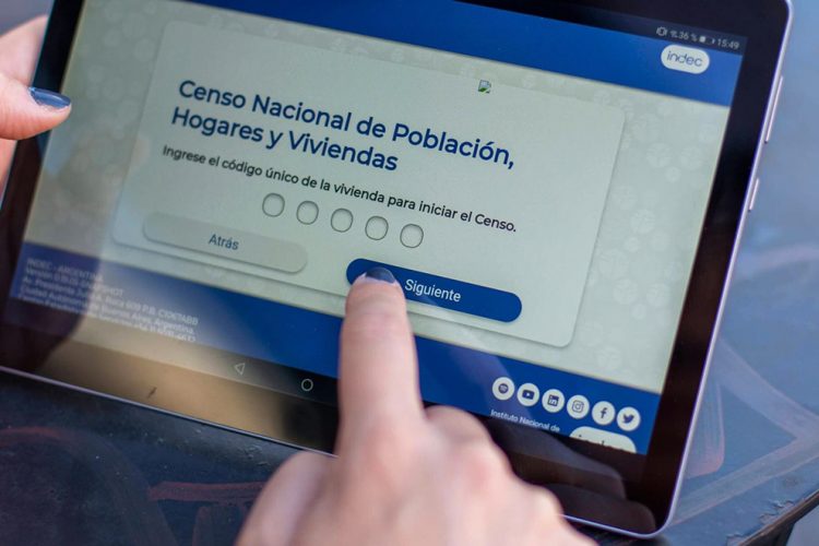 Censo digital en Córdoba: 76.600 hogares ya completaron el formulario