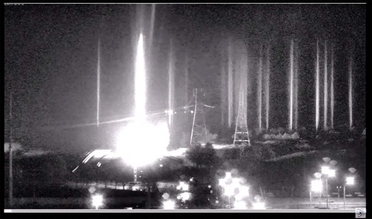 An image grab from footage obtained from a livestream from the Zaporizhzhia Nuclear Authority on March 4, 2022 shows multiple blasts at key a Ukrainian nuclear plant in Zaporizhzhia from Russian shelling. (Photo by ZAPORIZHZHIA NUCLEAR AUTHORITY / AFP) / RESTRICTED TO EDITORIAL USE - MANDATORY CREDIT "AFP PHOTO / ZAPORIZHZHIA NUCLEAR AUTHORITY" - NO MARKETING - NO ADVERTISING CAMPAIGNS - DISTRIBUTED AS A SERVICE TO CLIENTS