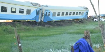 Descarriló un tren con más de 400 pasajeros a bordo en Olavarría