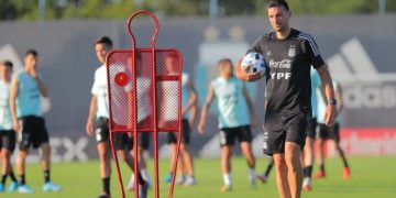 La Selección está en el país a la espera de Messi
