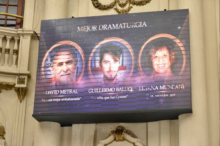 Se conocieron los nominados al Premio Provincial de Teatro 2022