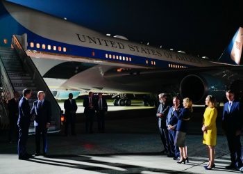 Biden llegó a Bruselas para asistir a reuniones del G7 y la OTAN