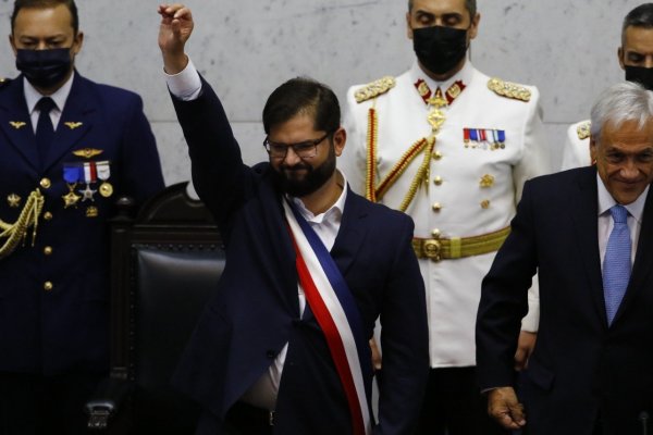 Gabriel Boric asumió como el nuevo presidente de Chile