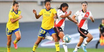 River y Boca empataron en el Superclásico femenino