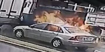 Explotó el tubo de GNC de su auto con él adentro