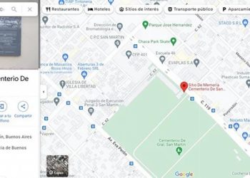 Google Maps agregó a su aplicación sitios vinculados al terrorismo de Estado en Argentina