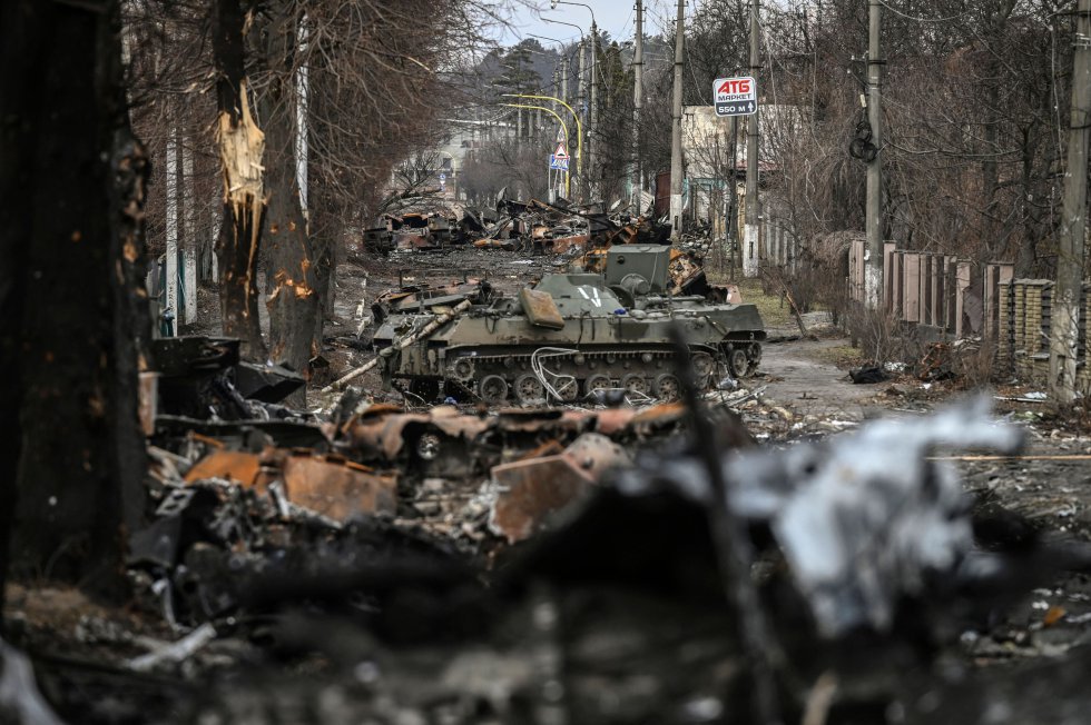 La guerra en Ucrania inicia a su segundo mes bajo el fuego