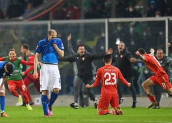 Macedonia del Norte dio el golpe y dejó a Italia sin Mundial