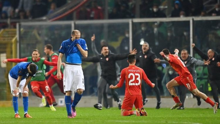 Macedonia del Norte dio el golpe y dejó a Italia sin Mundial