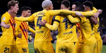 Paliza del Barcelona al Real Madrid