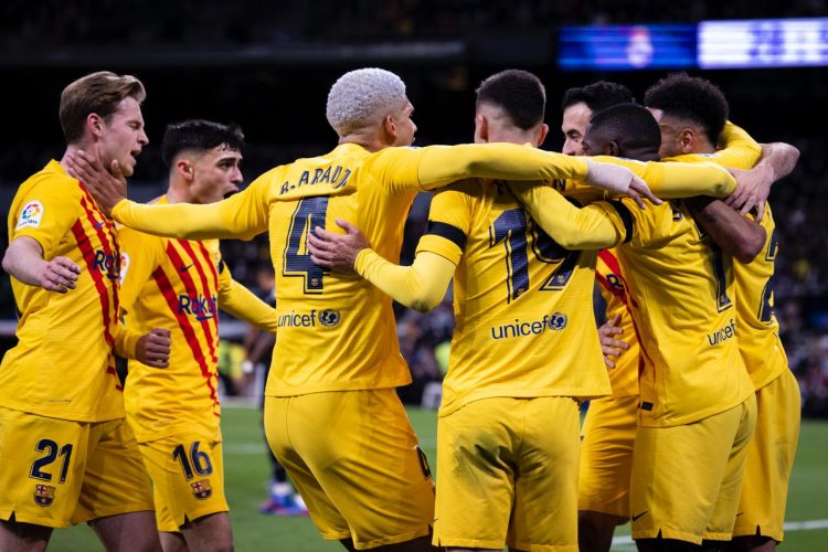 Paliza del Barcelona al Real Madrid