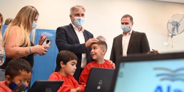 Inauguraron nueva aula en Los Plátanos