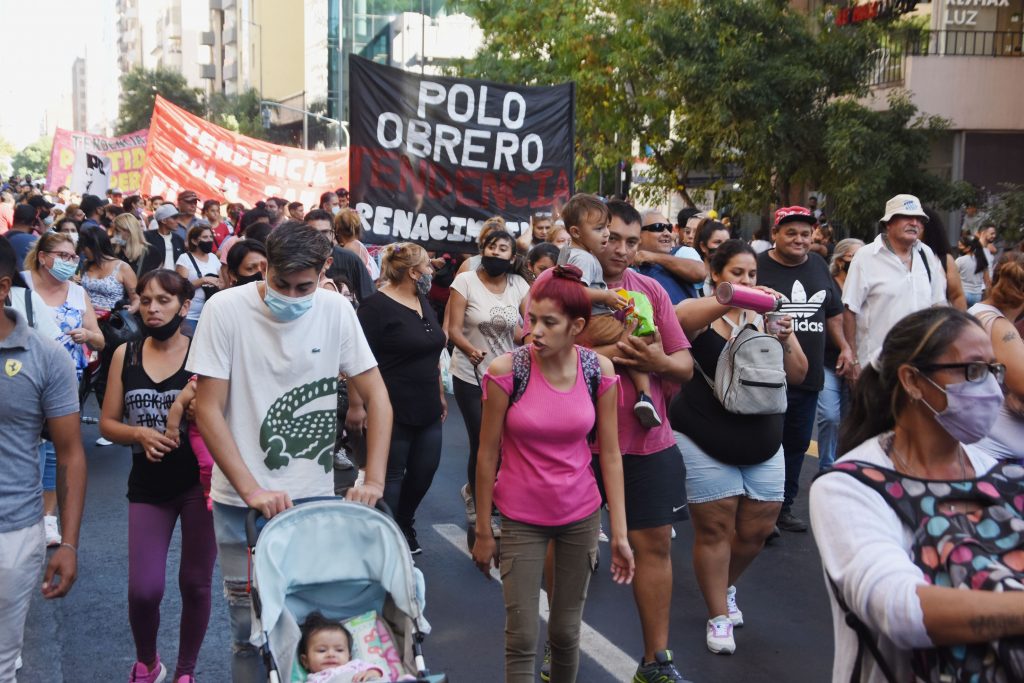 Diversas protestas se desplegaron en la ciudad