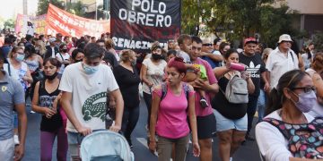 Diversas protestas se desplegaron en la ciudad