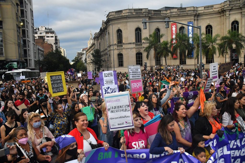 La marcha del 8M reclamará contra el “ajuste de Milei”