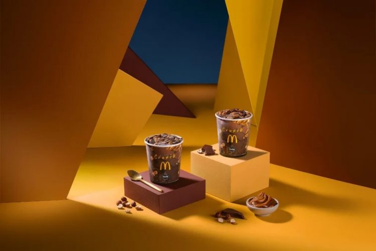 McDonald’s se juntó con Freddo y lanzaron su nuevo postre, el Gelato Crunch