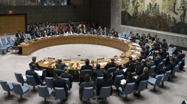 Sesión extraordinaria del Consejo de Seguridad de la ONU.