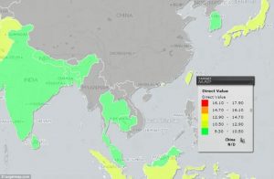 Elaboran un mapa con los países donde los hombres tiene los penes más grandes